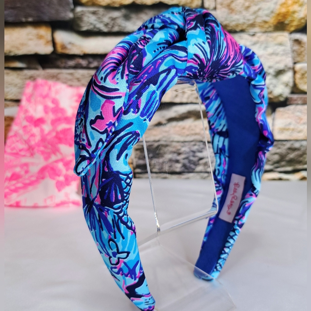LILLY PULITZER LOW-KNOT HEADBAND NEW